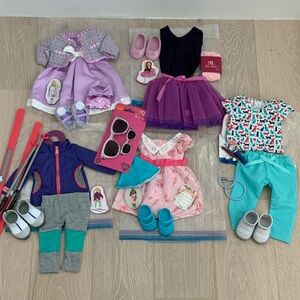 Our Generation Doll clothing.  Works with American girl dolls.